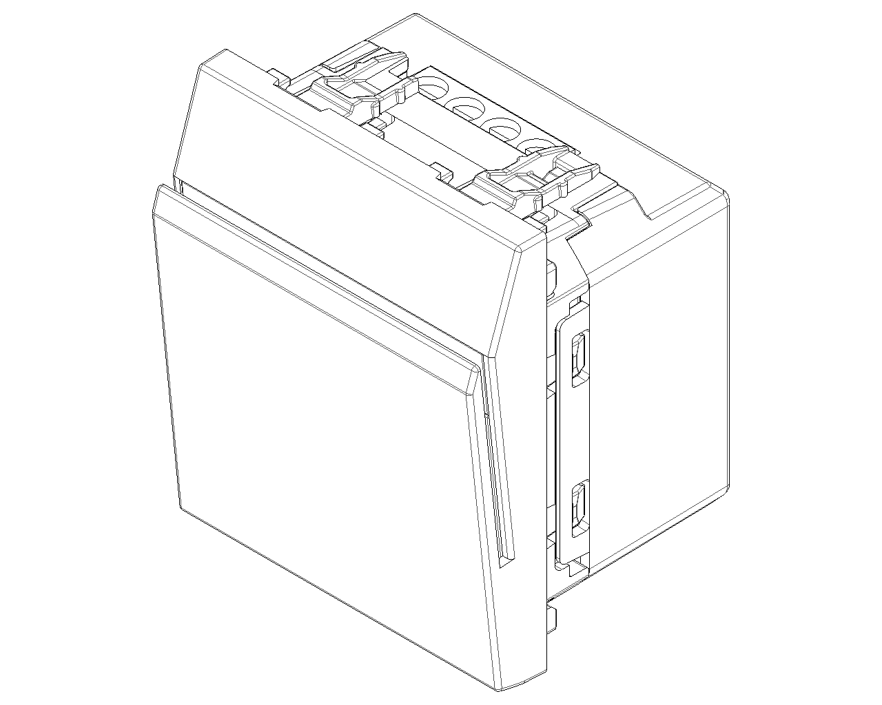 Interruttore elettronico a badge verticale alimentazione 120-230 V~ Vimar Linea bianco-nero-canapa 30403.B/G/C Interruttore elettronico a badge verticale alimentazione 120-230 V~ Vimar Linea bianco-nero-canapa 30403.B/G/C
